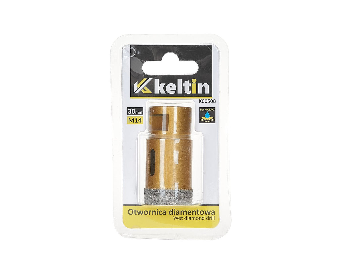 Ποτηροτρύπανο Διαμαντέ 30mm M14 KELTIN