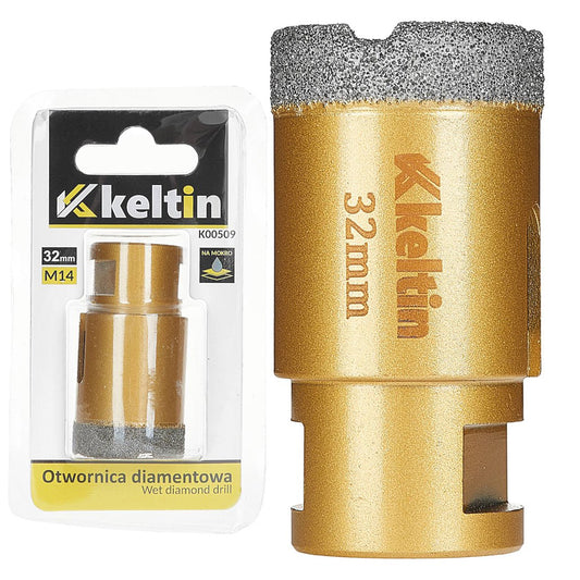 Ποτηροτρύπανο Διαμαντέ 32mm M14 KELTIN