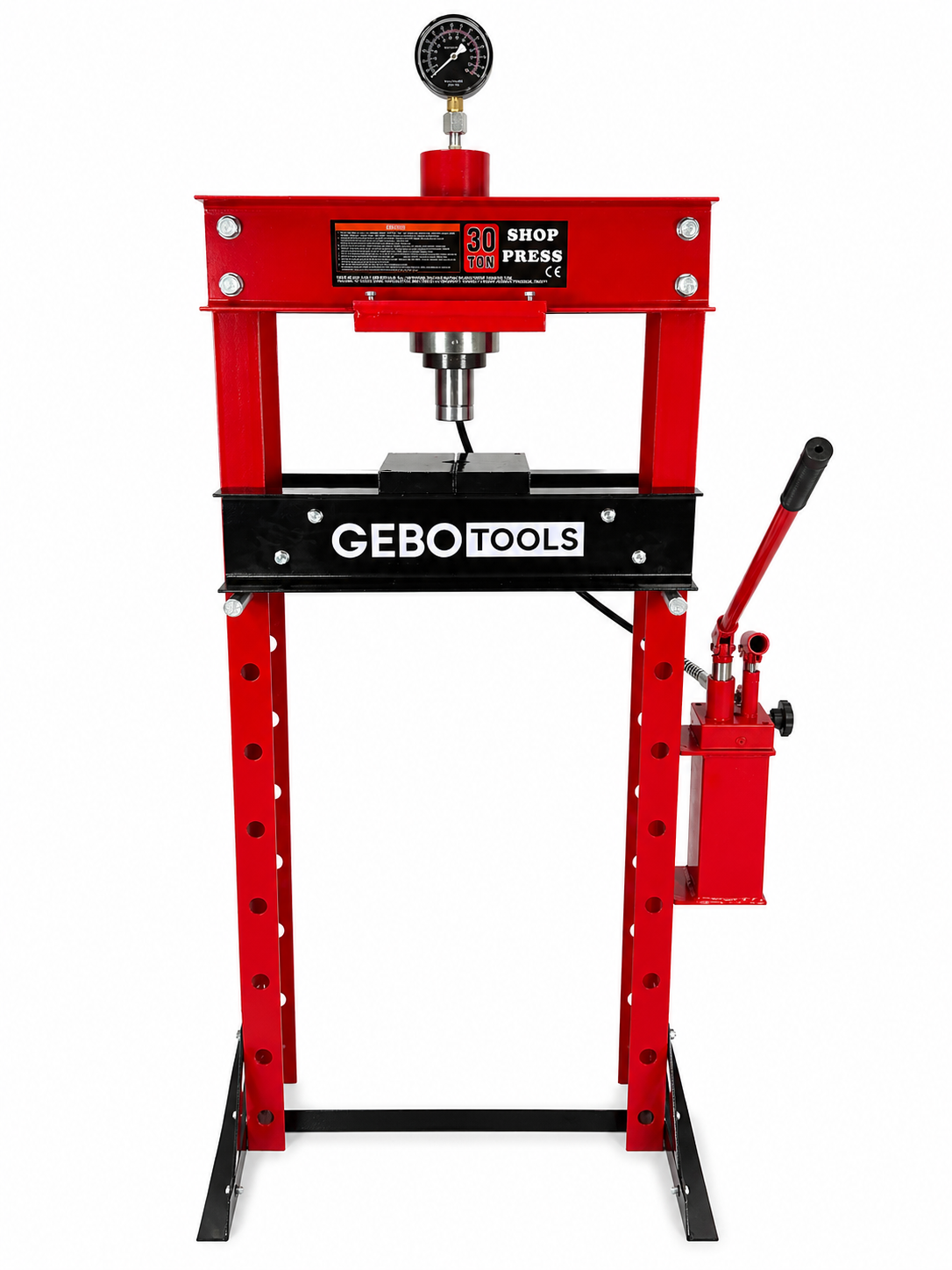Πρέσα Υδραυλική 30T Διπλής Αντλίας GEBO TOOLS