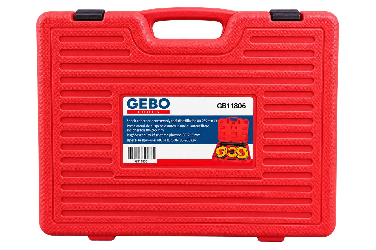 Συμπιεστής Ελατηρίων Αμορτισέρ 1000kg 80-265mm GEBO TOOLS