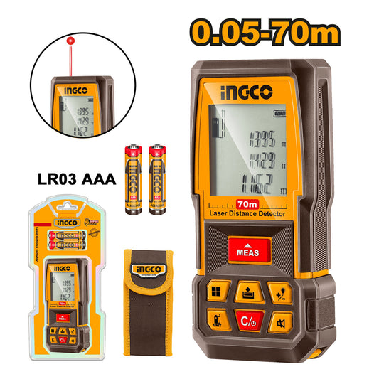 Ψηφιακό Τηλέμετρο Laser 70m INGCO