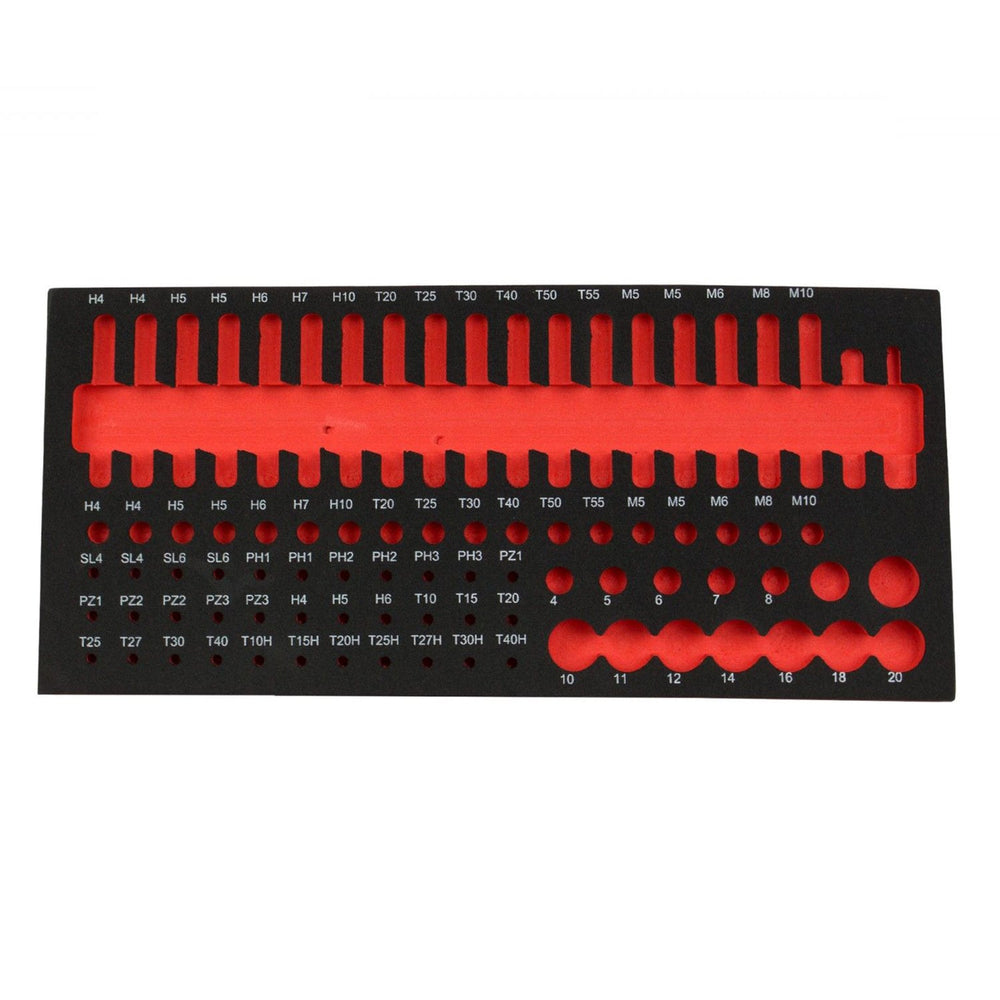 Θήκη Μαλακή για Μύτες Allen Torx 85Τμχ