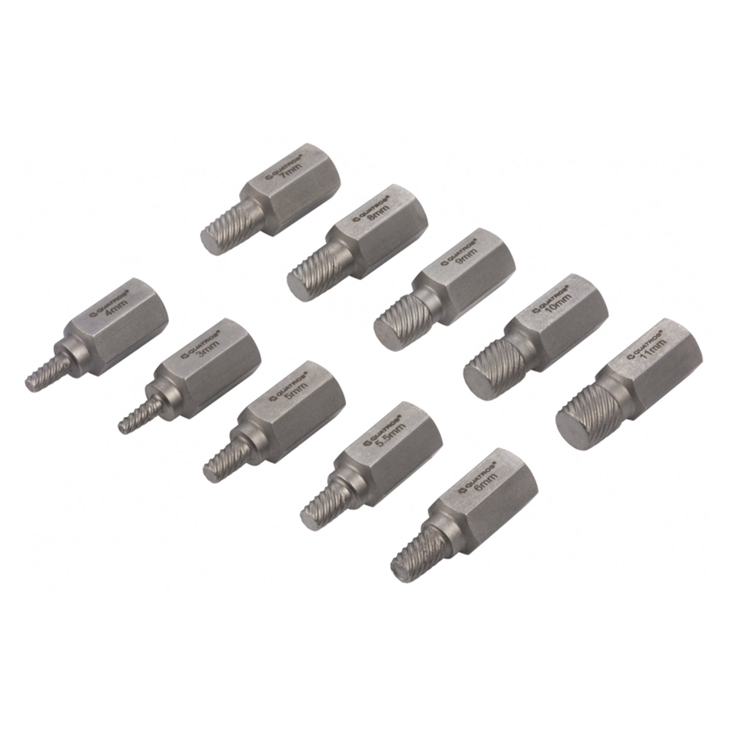 Σετ Εξολκείς Χαλασμένων Βιδών 10Τμχ QUATROS