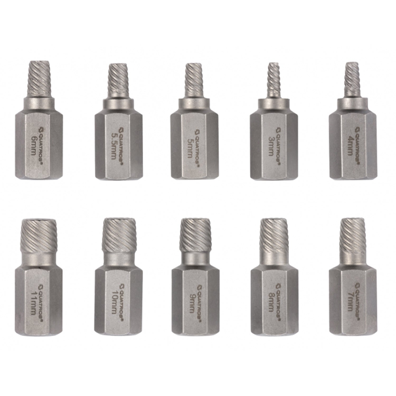 Σετ Εξολκείς Χαλασμένων Βιδών 10Τμχ QUATROS