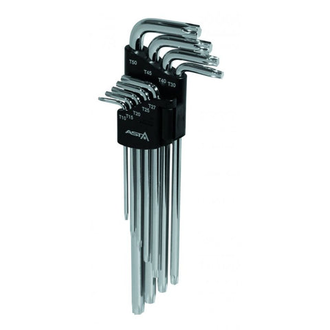 Κλειδιά Allen Torx Τύπου L T10-T50 Σετ