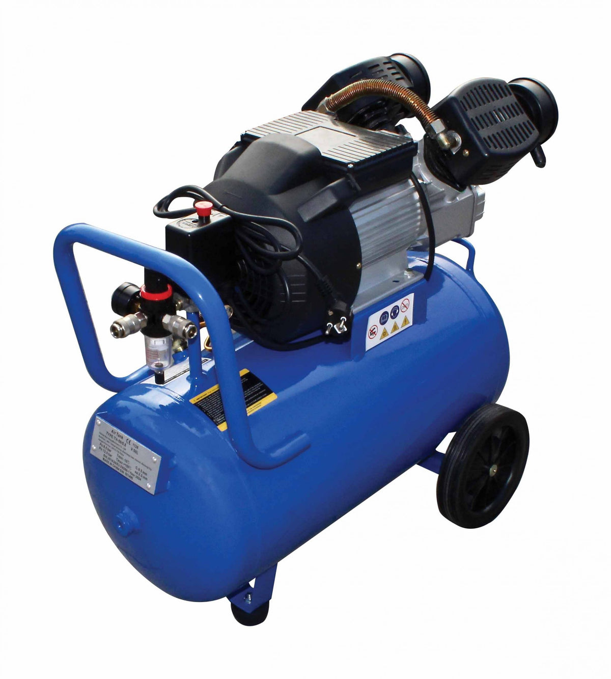 Kομπρεσέρ Αέρος-Αεροσυμπιεστής  Με Ισχύ 2Hp Και Αεροφυλάκιο 50L