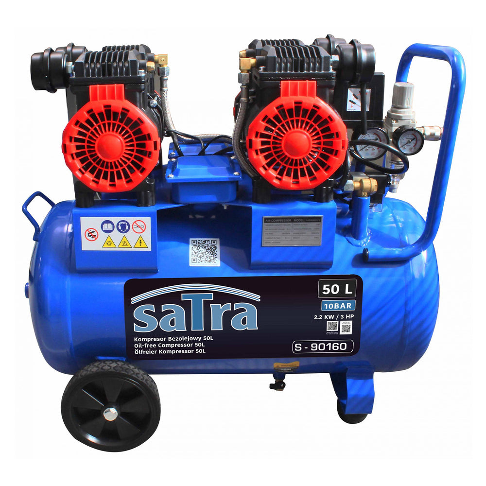 Αεροσυμπιεστής Oil Free 50L 2200W SATRA