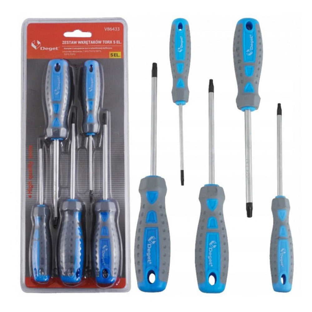 Σετ 5 Κατσαβίδια Torx