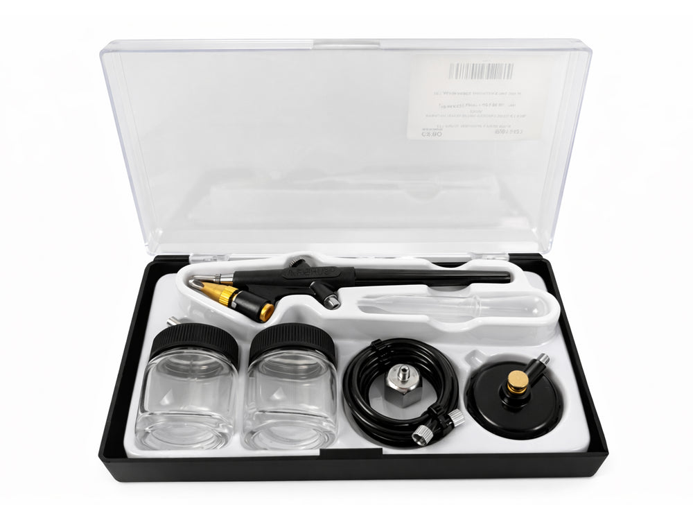 Σετ Αερογράφος Airbrush BD138 6Τμχ GEBO TOOLS