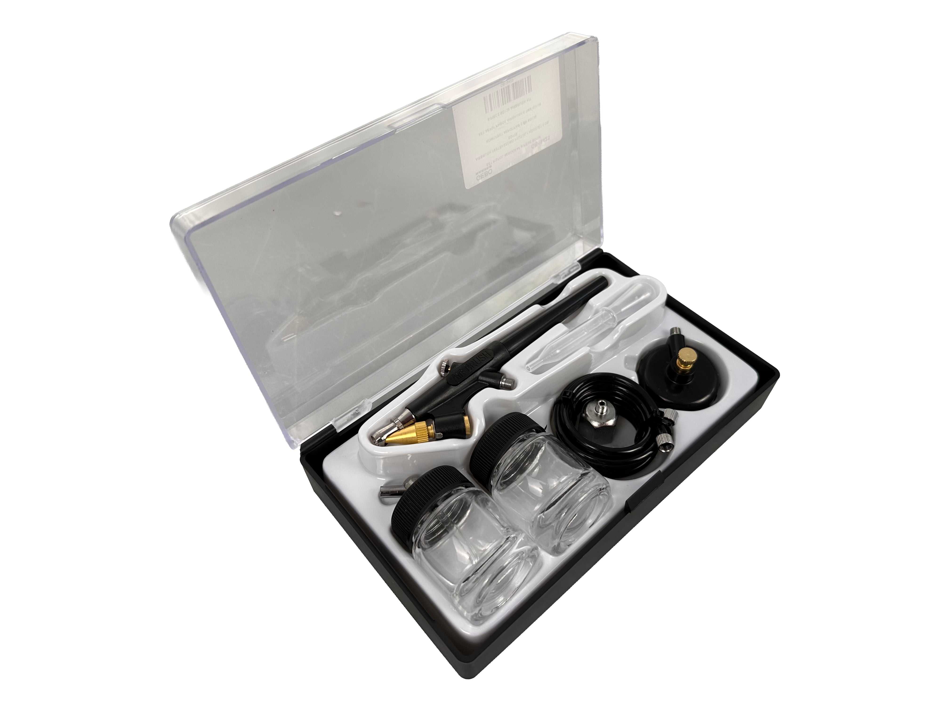 Σετ Αερογράφος Airbrush BD138 6Τμχ GEBO TOOLS
