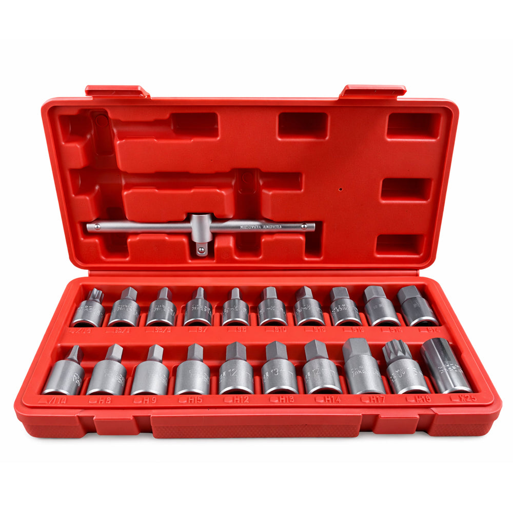Σετ Καρυδάκια Κάρτερ Λαδιού 21 Τμχ GEBO TOOLS