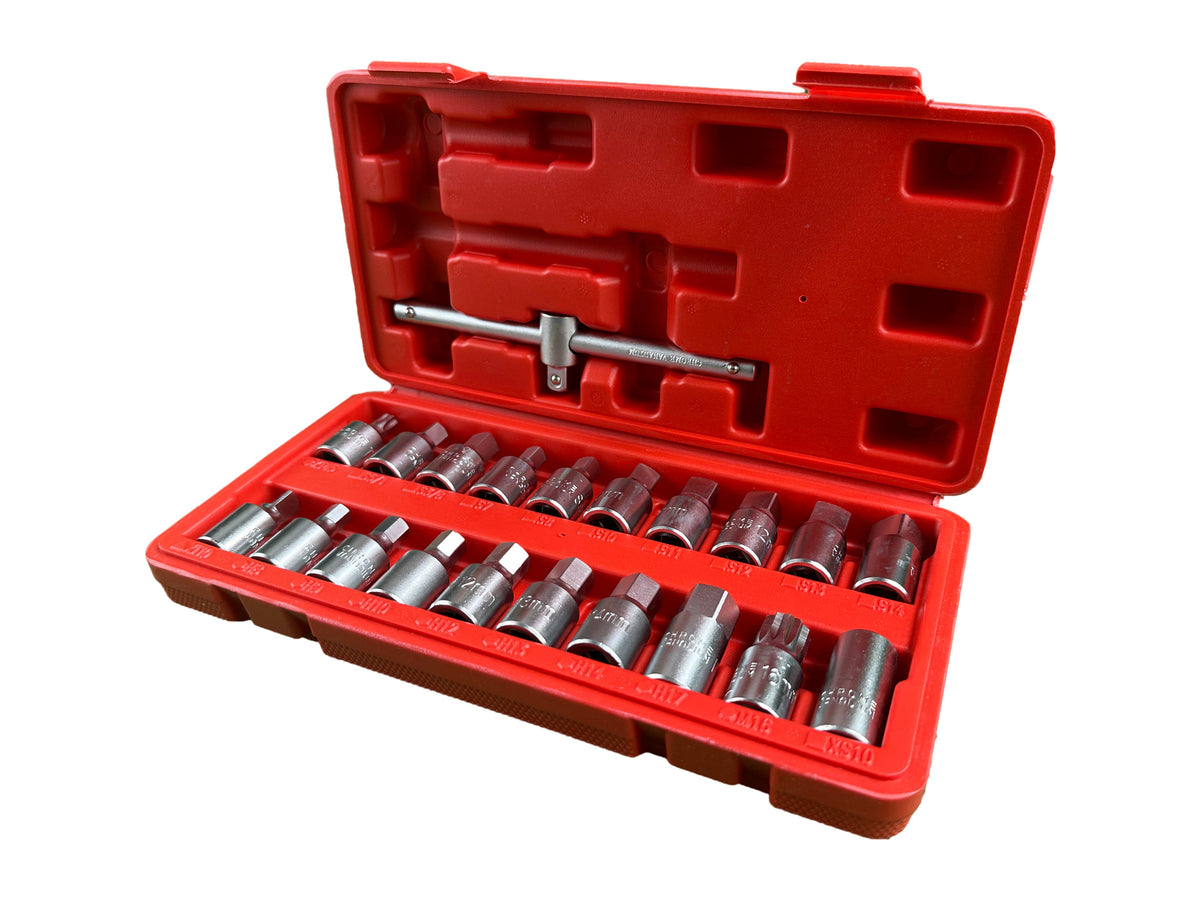 Σετ Καρυδάκια Κάρτερ Λαδιού 21 Τμχ GEBO TOOLS