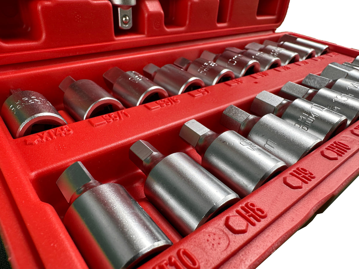Σετ Καρυδάκια Κάρτερ Λαδιού 21 Τμχ GEBO TOOLS