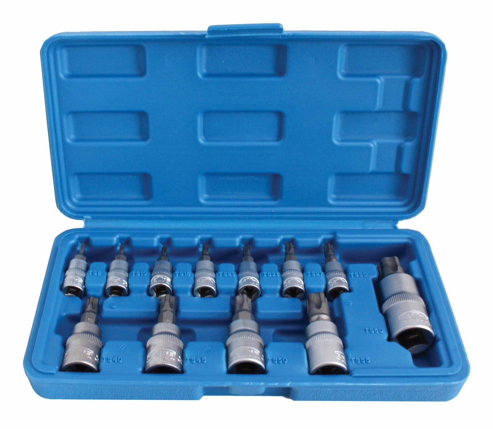 Σετ Καρυδάκια Torx 5 Γωνίες με Τρύπα ΤS8-TS60 12 Τμχ