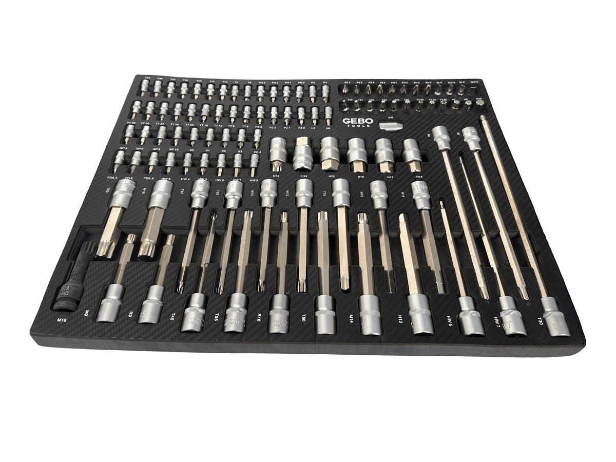 Σετ Εργαλειοθήκης Με Μύτες 101Τμχ GEBO TOOLS