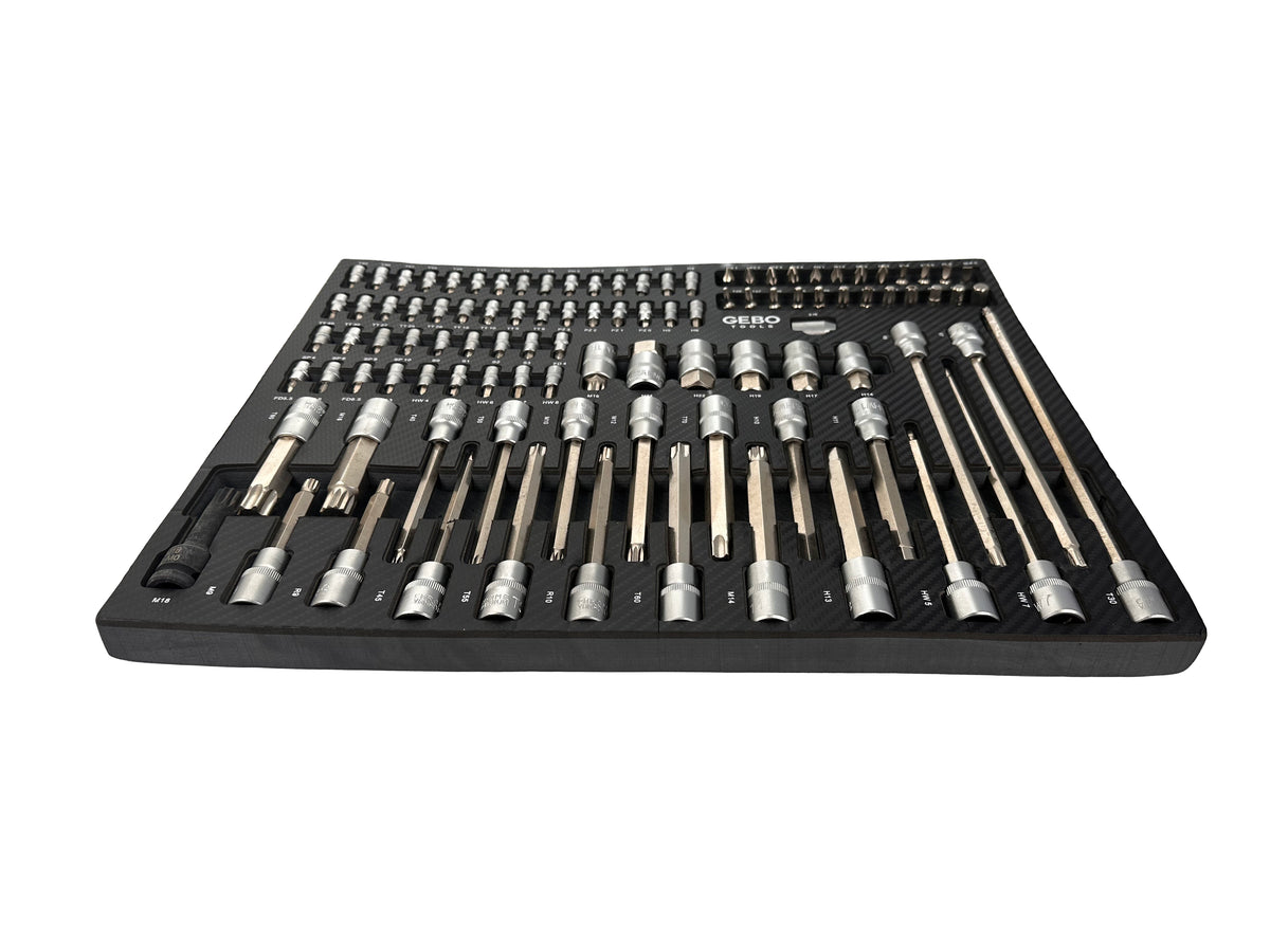 Σετ Εργαλειοθήκης Με Μύτες 101Τμχ GEBO TOOLS