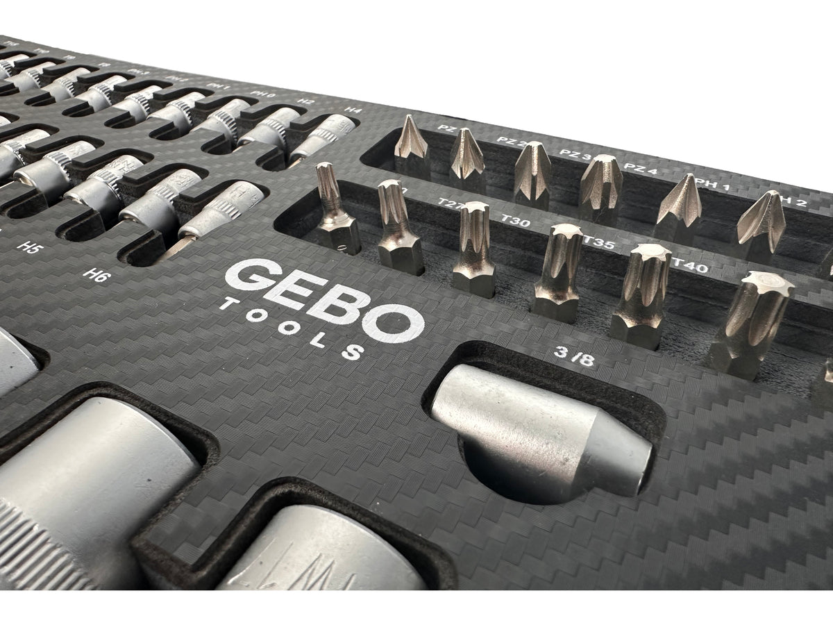 Σετ Εργαλειοθήκης Με Μύτες 101Τμχ GEBO TOOLS