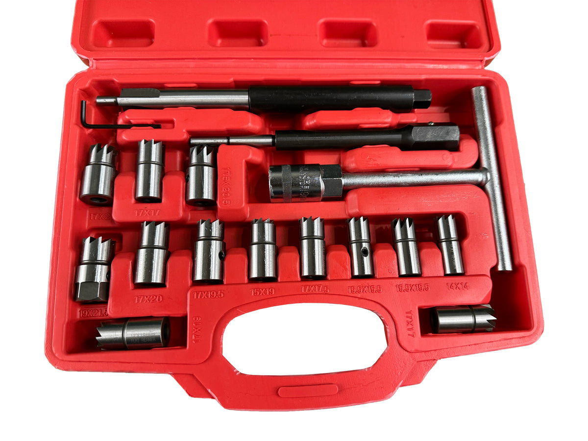 Σετ Φρεζαρίσματος Έδρας Μπεκ, 17 Τεμαχίων, Gebo Tools