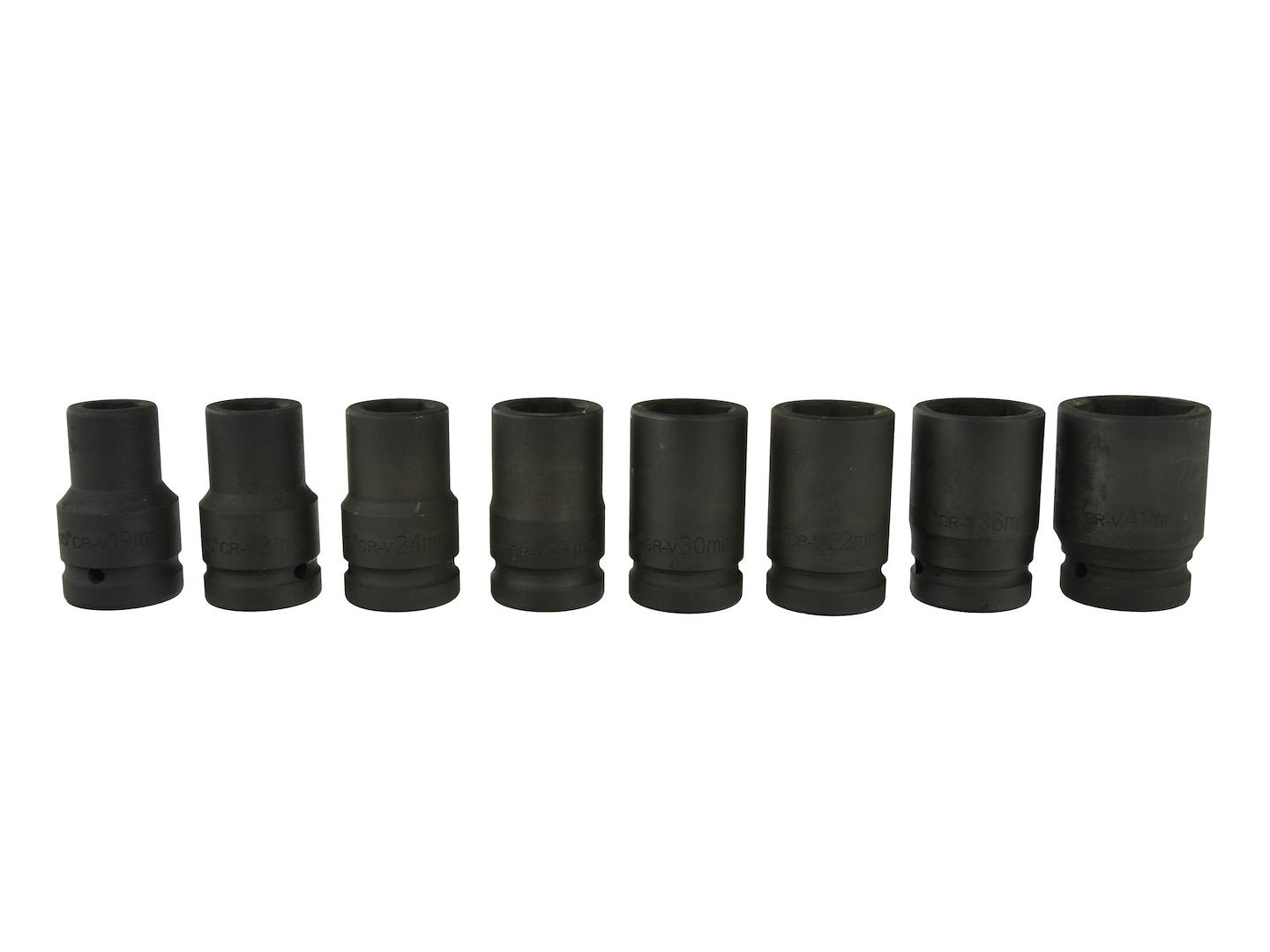 Σετ Καρυδάκια Κρουστικά 1" Εξάγωνα 19-41mm 8Τμχ GEKO