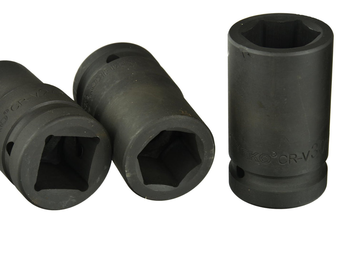 Σετ Καρυδάκια Κρουστικά 1" Εξάγωνα 19-41mm 8Τμχ GEKO