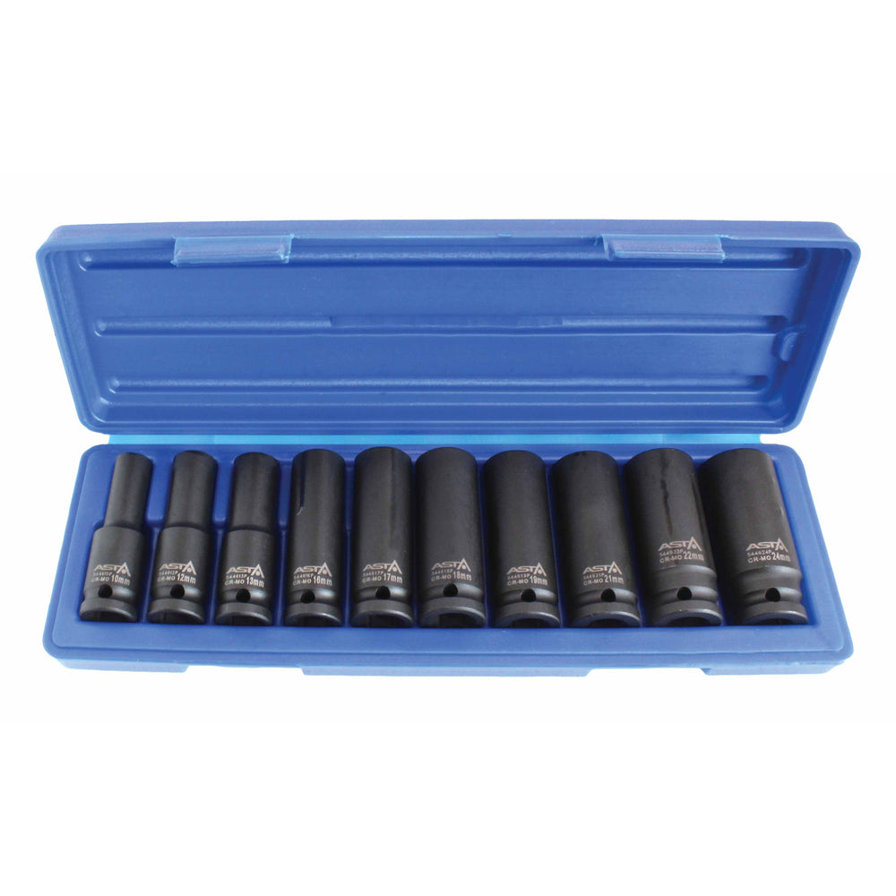 Σετ Καρυδάκια Κρουστικά 1/2¨ 10-24mm ASTA POLAND