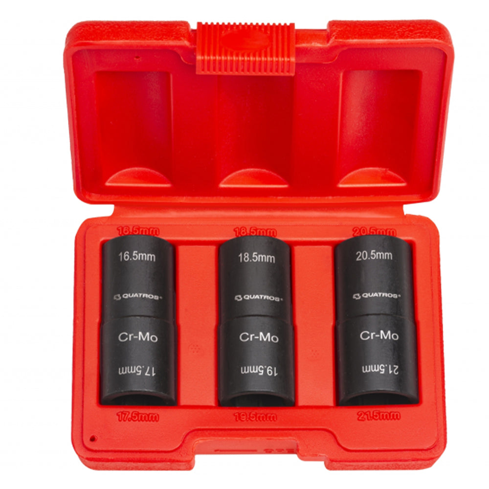 Σετ Καρυδάκια Κρουστικά 16.5mm-21.5mm QUATROS