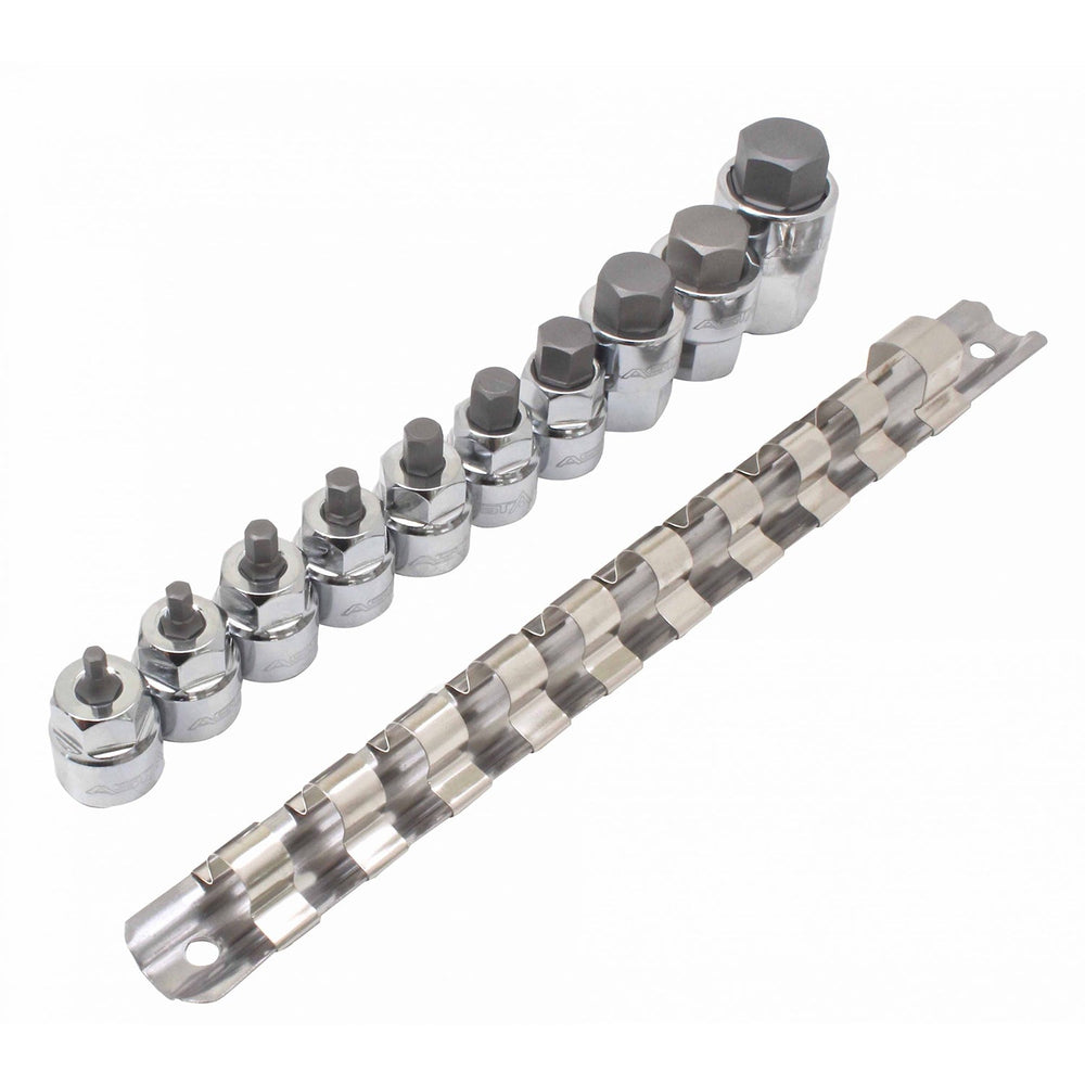 Σετ Καρυδάκια Εξάγωνα Άλλεν-Allen 1/4"-3/8" 10Τμχ