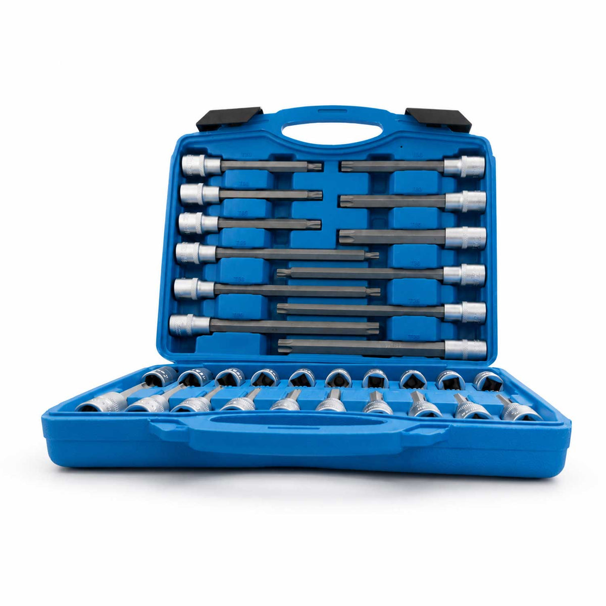 Σετ Καρυδάκια Με Μακριές Μύτες Torx 1/2" 32 Τμχ GEBO TOOLS