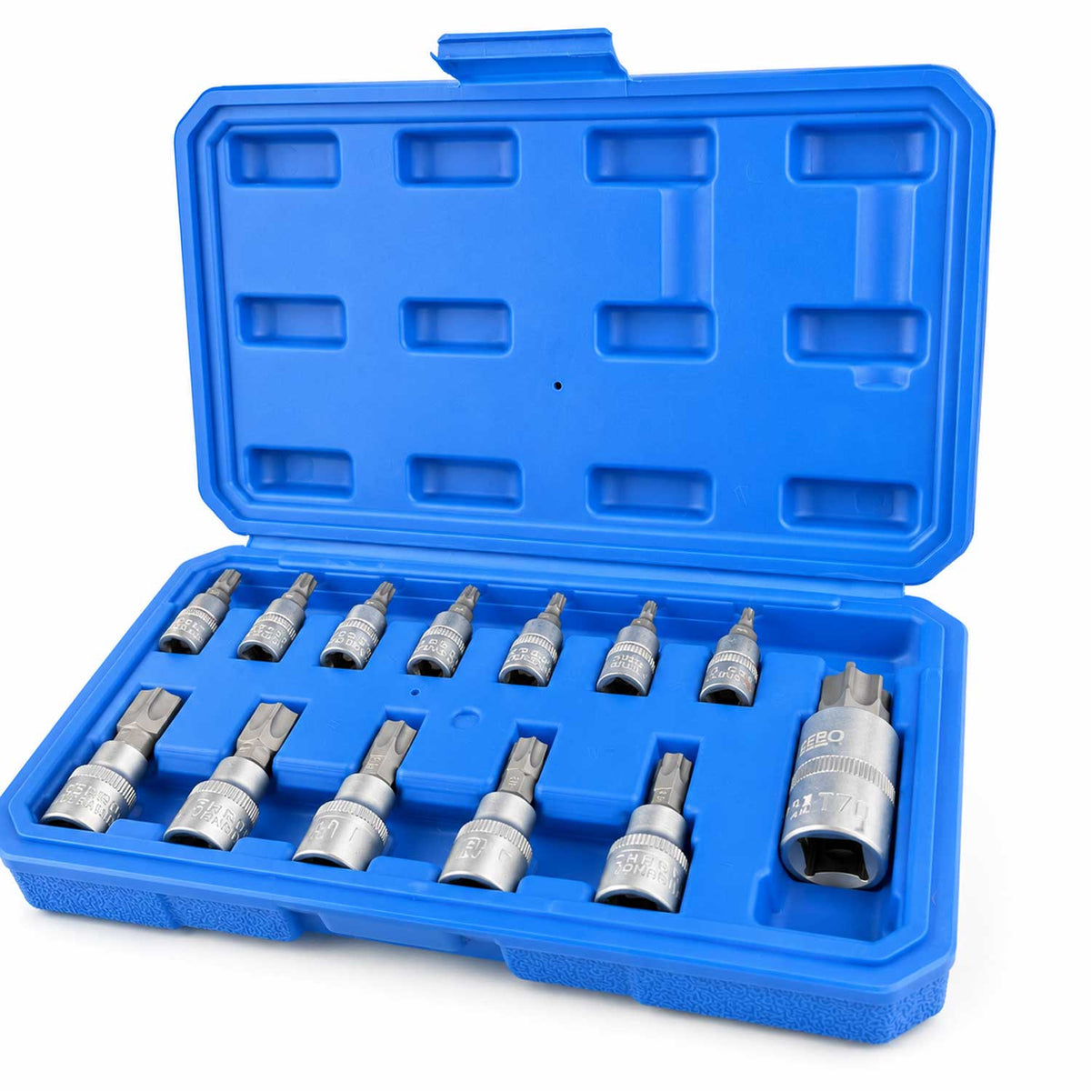 Σετ Καρυδάκια Με Μύτες Torx TS8-TS60 12 Τμχ GEBO TOOLS