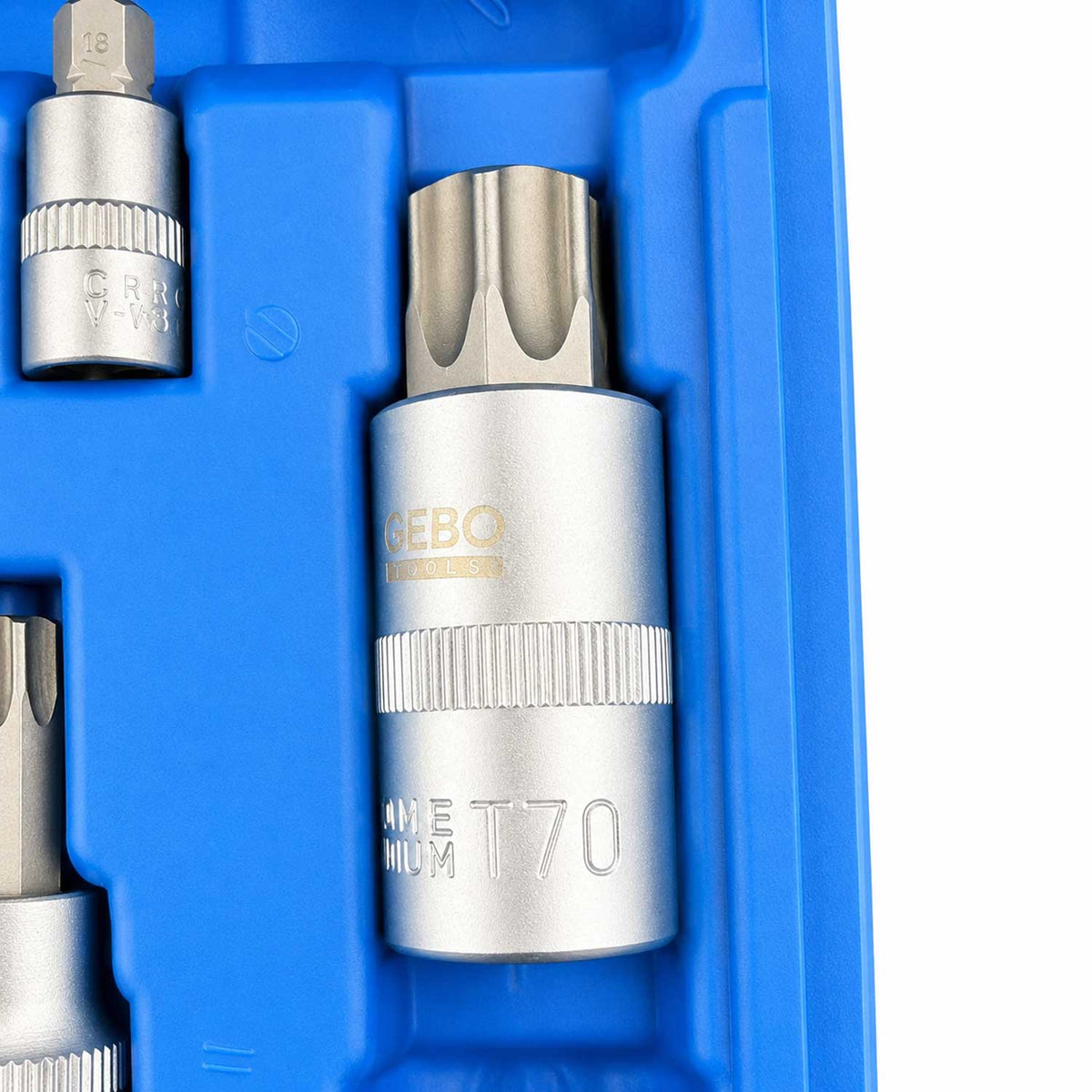 Σετ Καρυδάκια Με Μύτες Torx TS8-TS60 12 Τμχ GEBO TOOLS