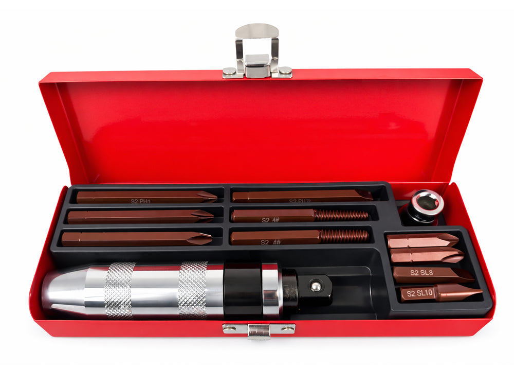 Σετ Κατσαβίδι Κρουστικό GEBO TOOLS