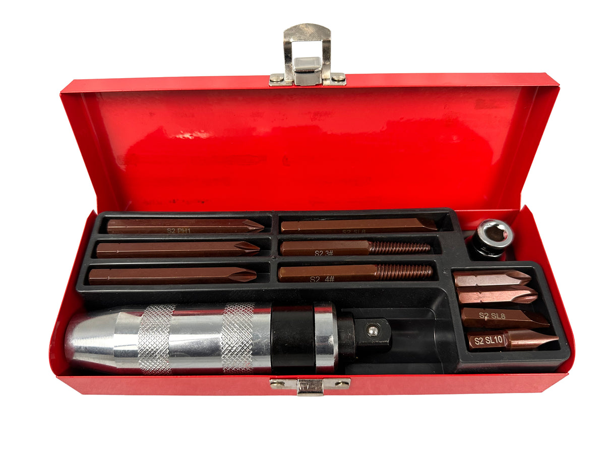 Σετ Κατσαβίδι Κρουστικό GEBO TOOLS