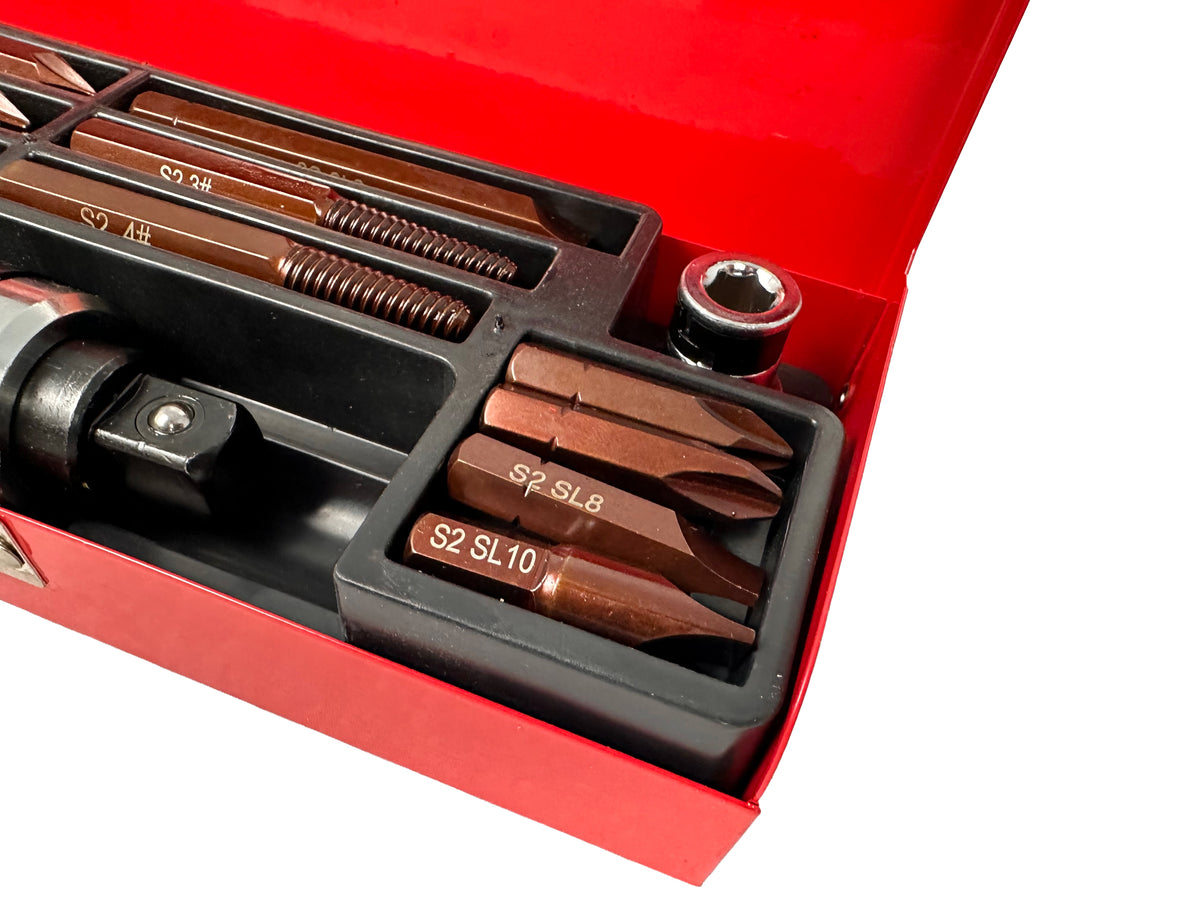 Σετ Κατσαβίδι Κρουστικό GEBO TOOLS
