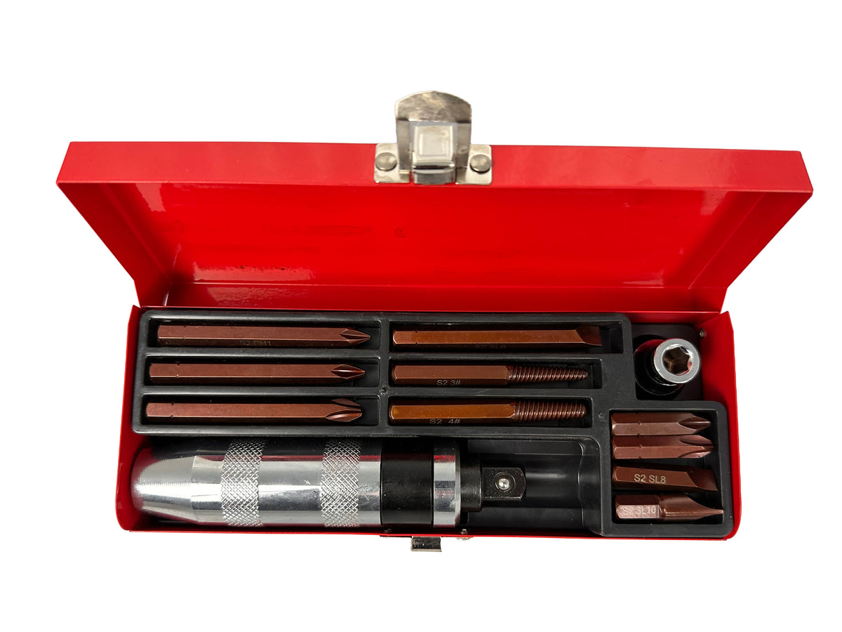 Σετ Κατσαβίδι Κρουστικό GEBO TOOLS