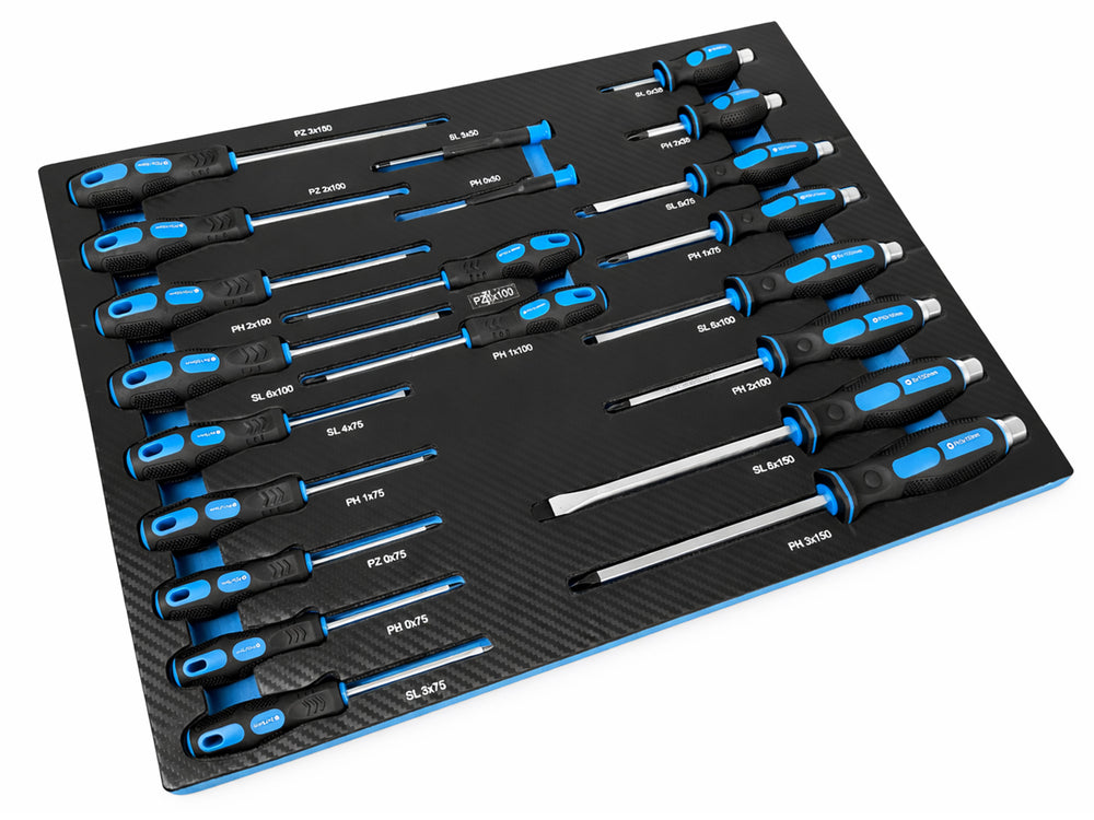 Σετ Κατσαβίδια Με Παξιμάδια Ροπής 21 Τμχ GEBO TOOLS