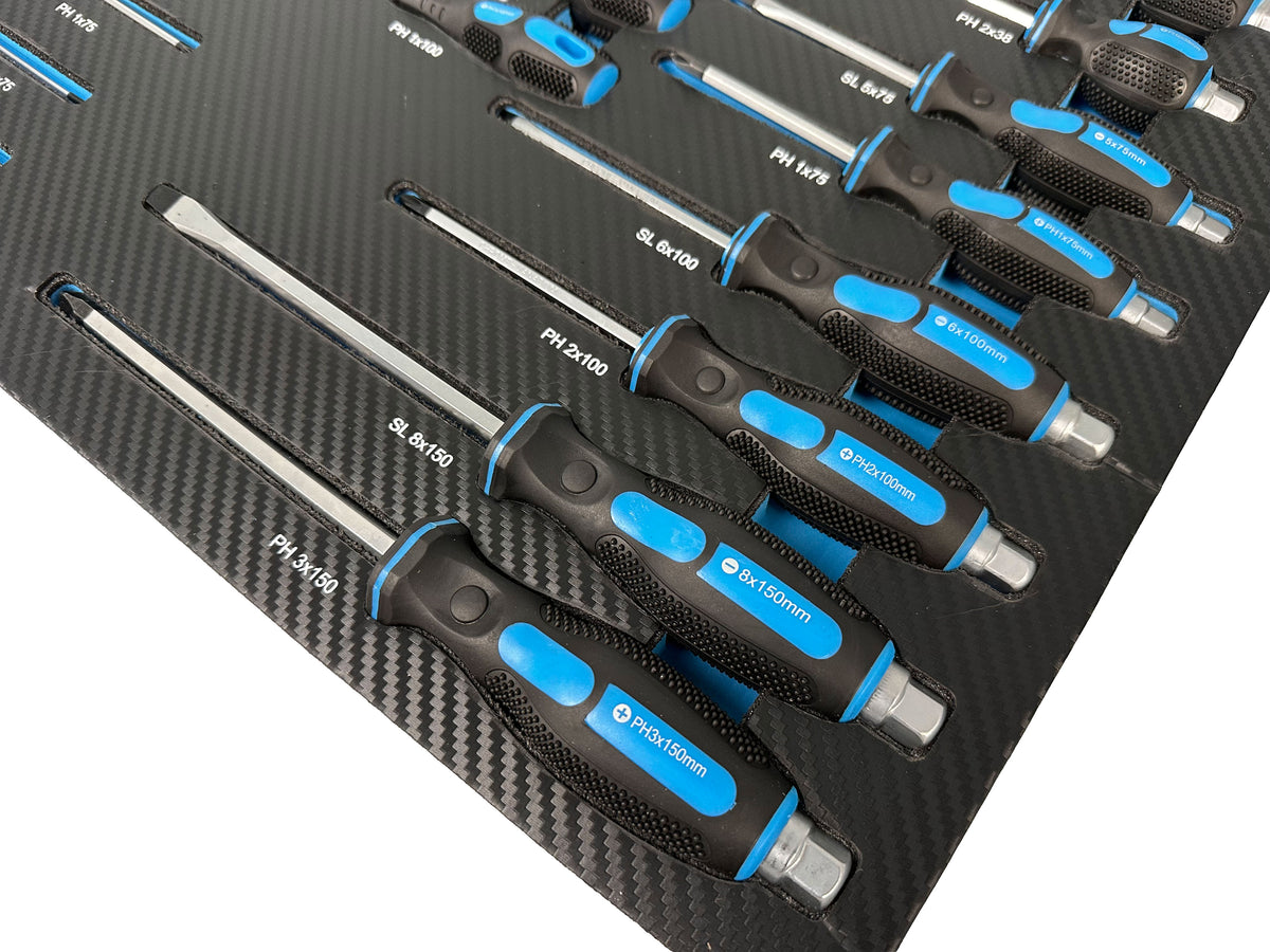 Σετ Κατσαβίδια Με Παξιμάδια Ροπής 21 Τμχ GEBO TOOLS