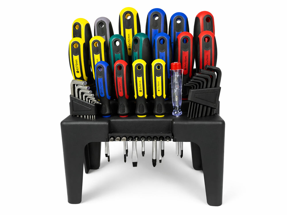 Σετ Κατσαβίδια Με Βάση 44 Τμχ GEBO TOOLS