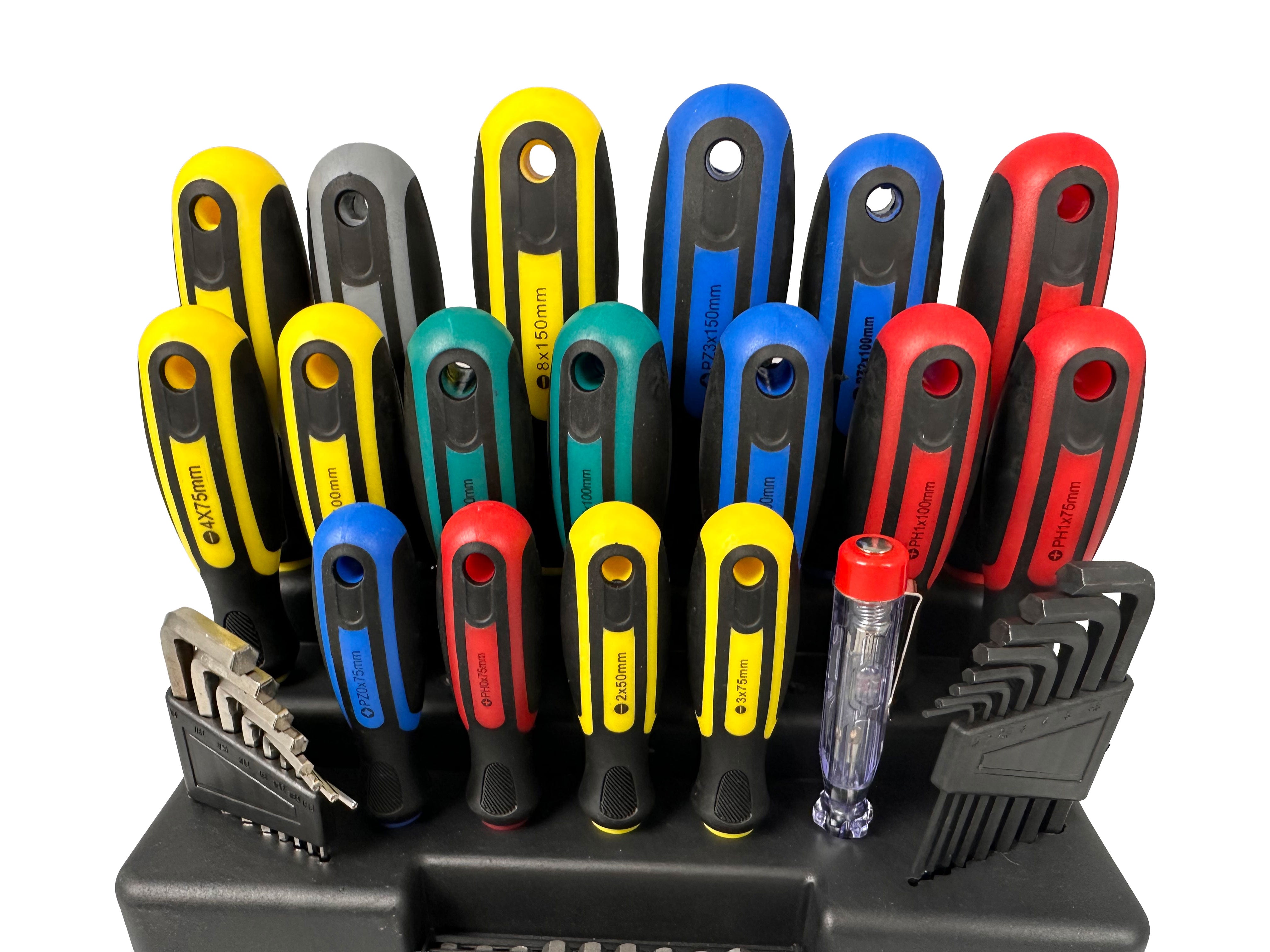 Σετ Κατσαβίδια Με Βάση 44 Τμχ GEBO TOOLS