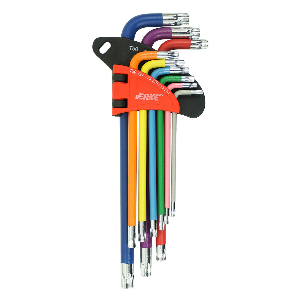 Σετ Κλειδιά Torx T10-T50 9Τμχ VERKE