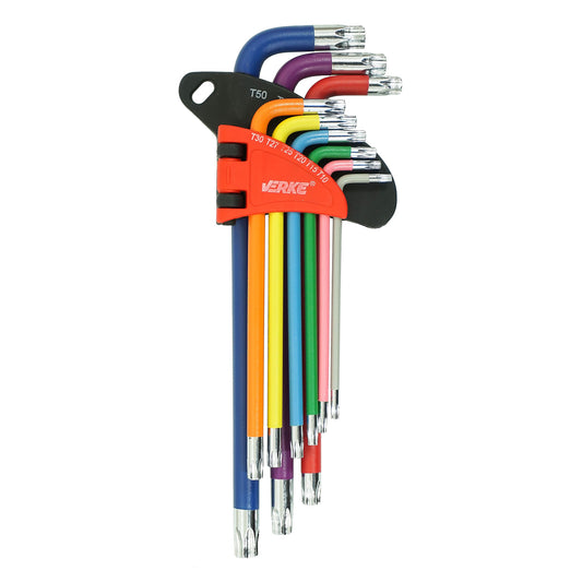 Σετ Κλειδιά Torx T10-T50 9Τμχ VERKE