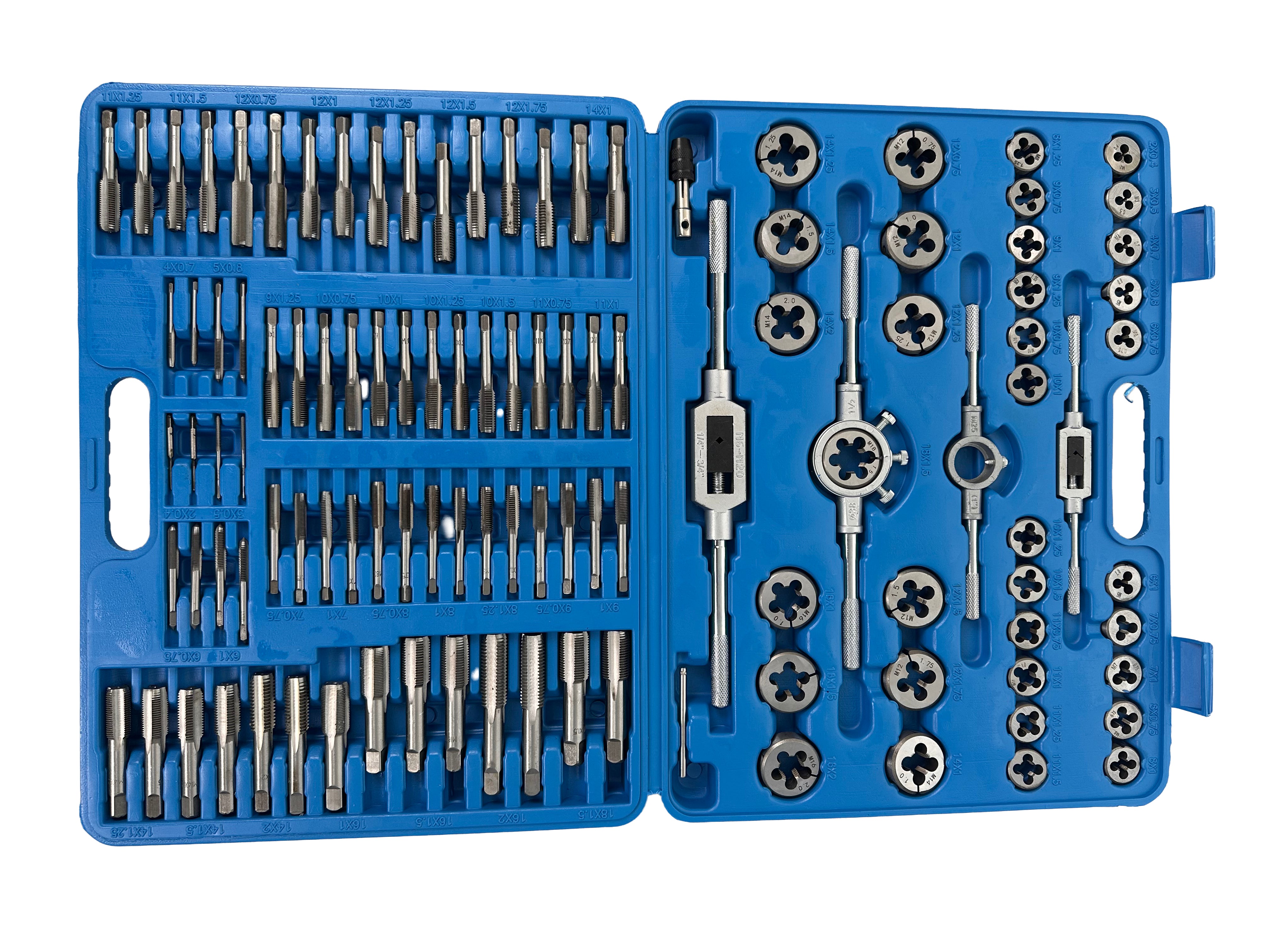 Σετ Κολαούζα Και Φιλιέρες Μ2-Μ18 110Τμχ GEBO TOOLS