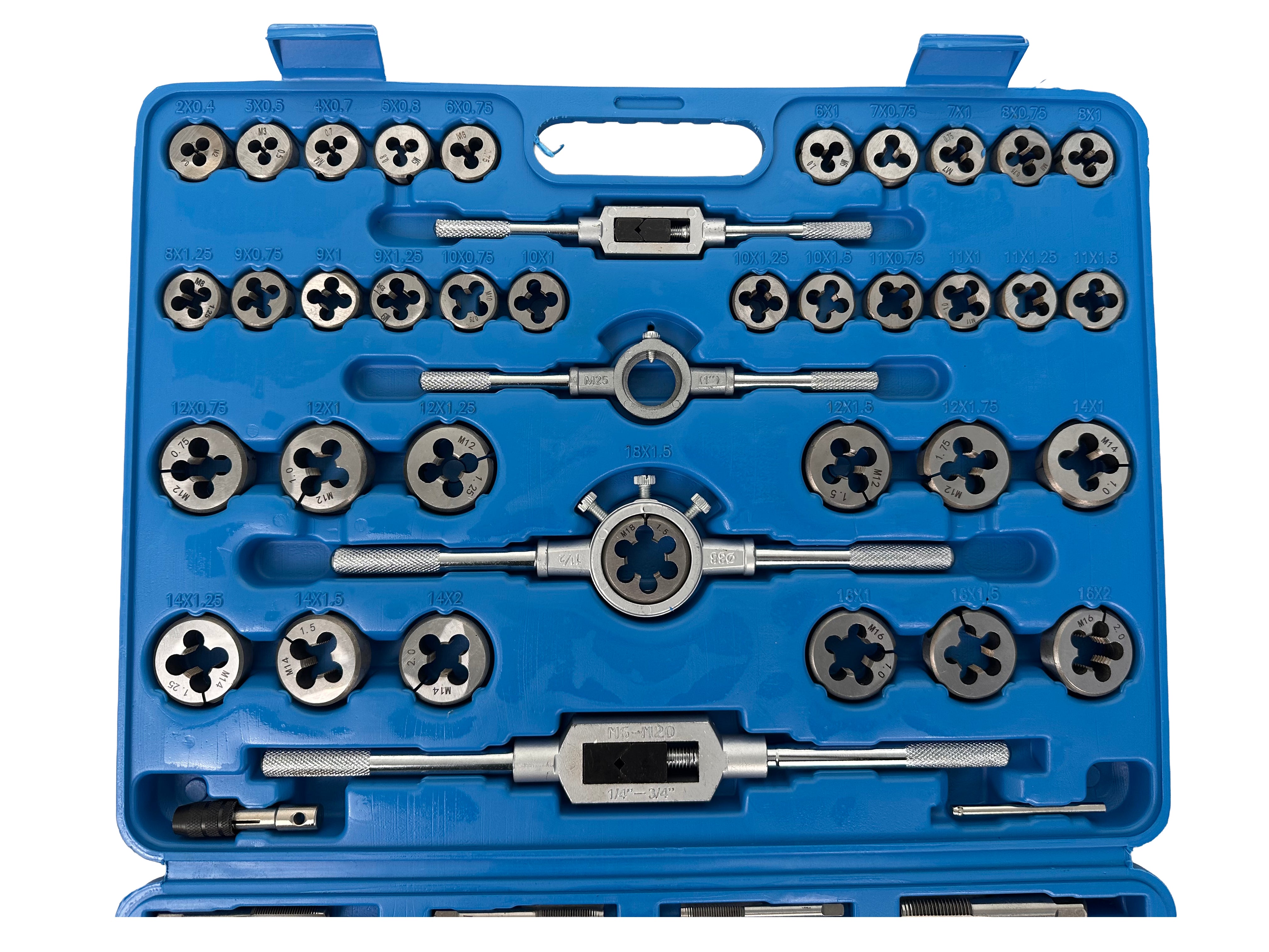 Σετ Κολαούζα Και Φιλιέρες Μ2-Μ18 110Τμχ GEBO TOOLS