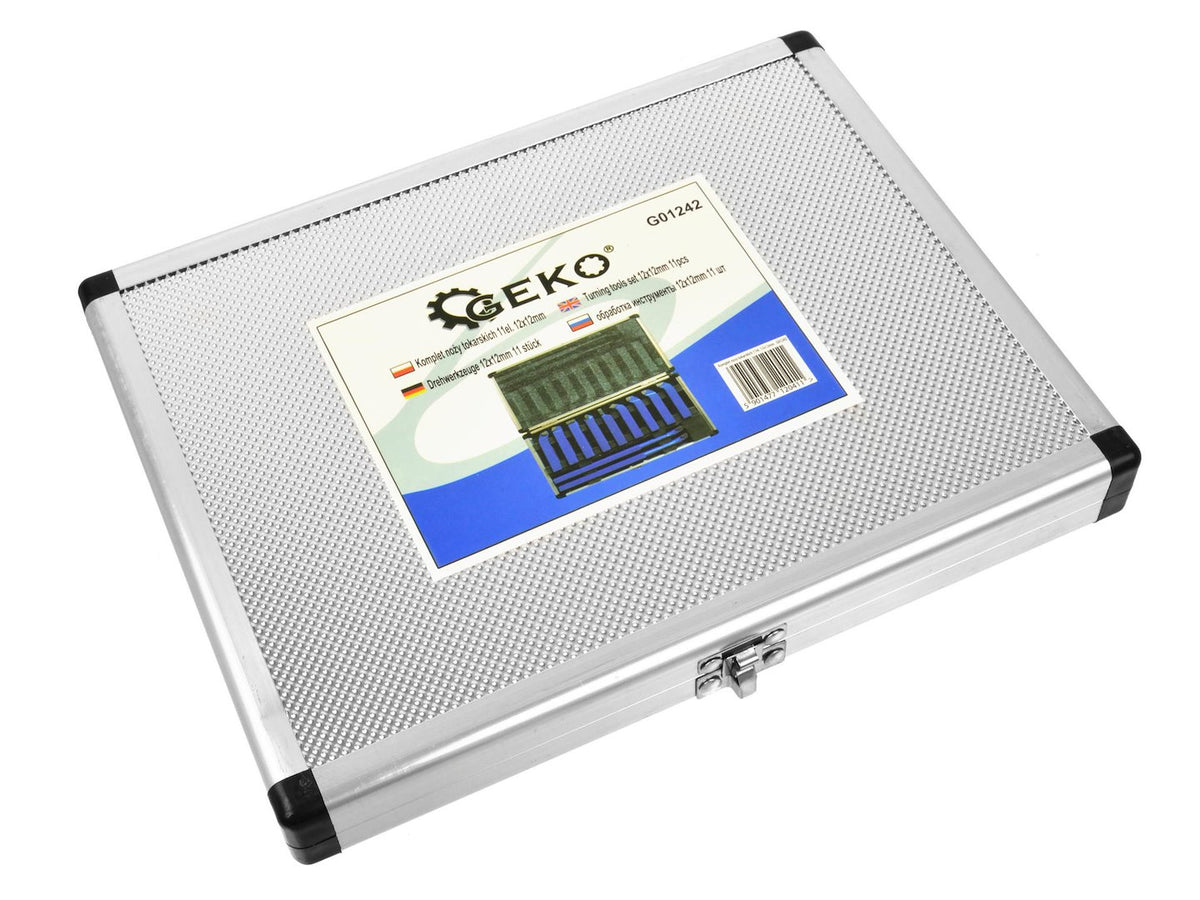 Σετ Κοπτικά Τόρνου 12x12mm Με Καρβίδιο 11Τμχ GEKO