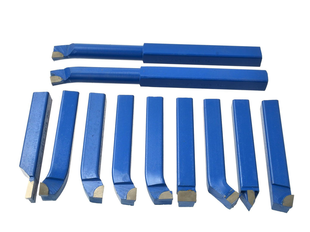 Σετ Κοπτικά Τόρνου 16x16mm Με Μύτες Καρβιδίου 11Τμχ
