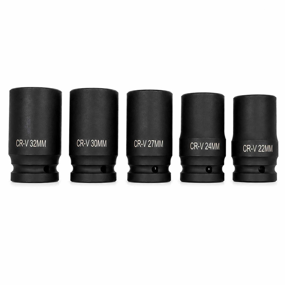 Σετ Μακριά Καρυδάκια Κρουστικά 1'' 22-41 mm 10 Τμχ GEBO TOOLS