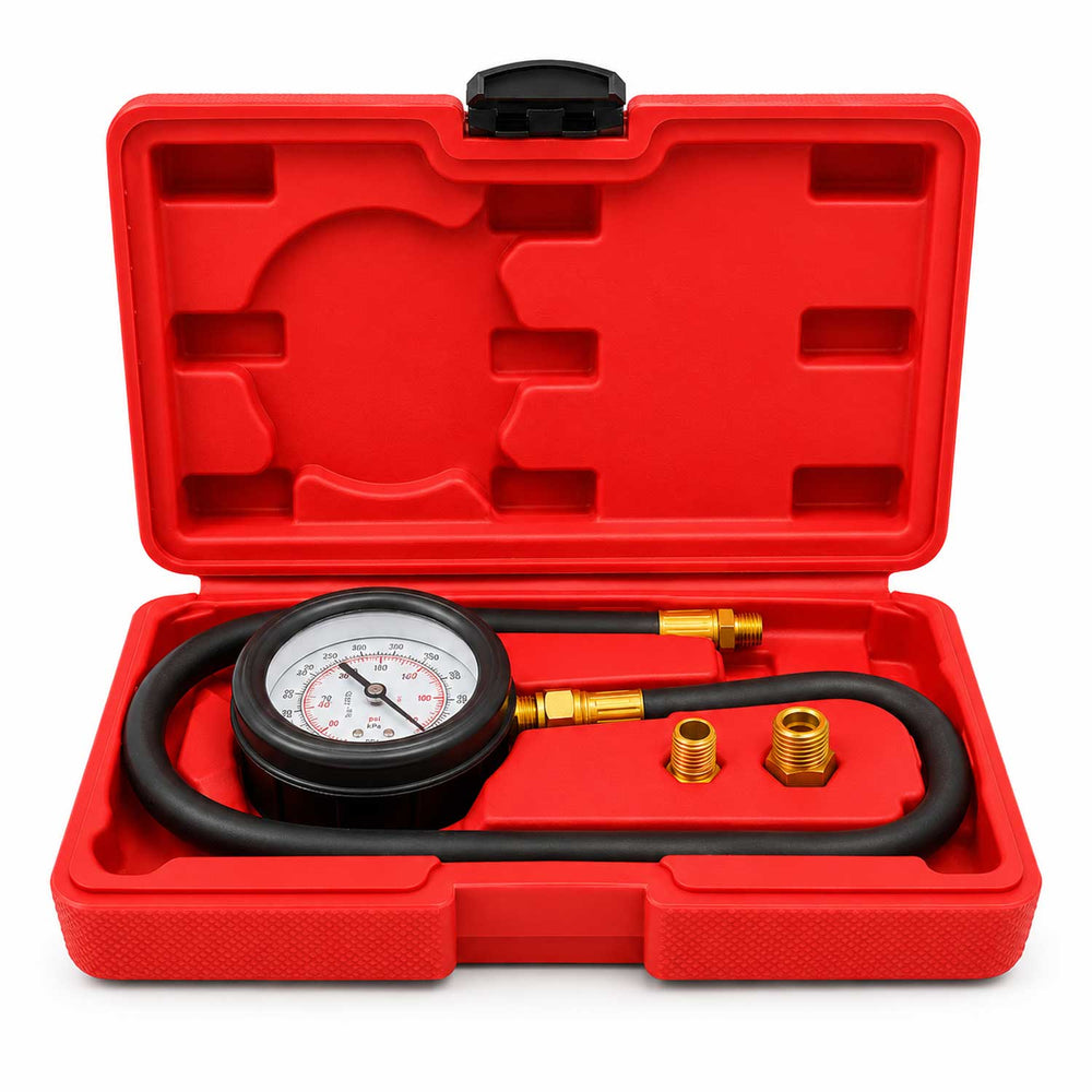 Σετ Μανόμετρο Ελέγχου Πίεσης Λαδιού 3 Τμχ GEBO TOOLS