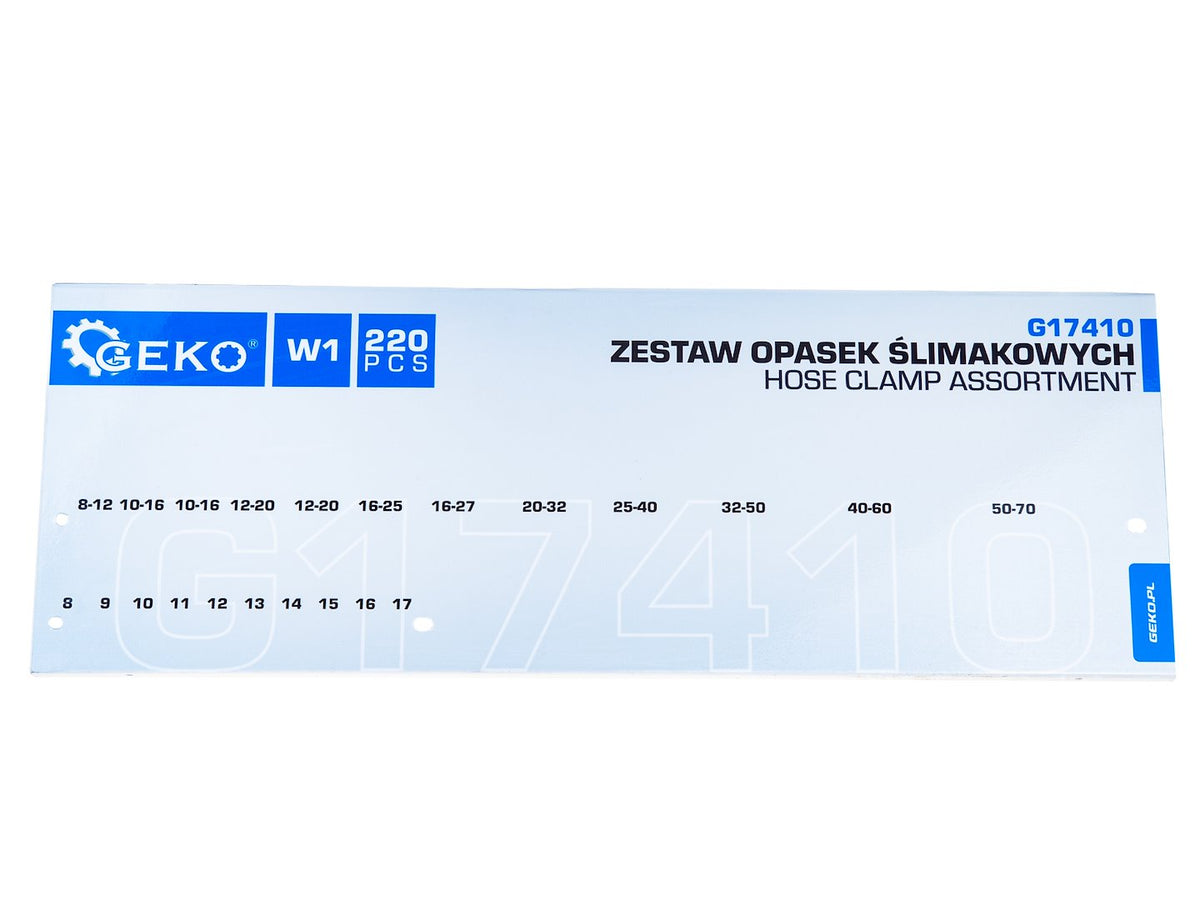 Σετ Μεταλλικοί Σφιγκτήρες Για Λάστιχα Και Σωλήνες Με Επιτοίχια Βάση 200 Τμχ