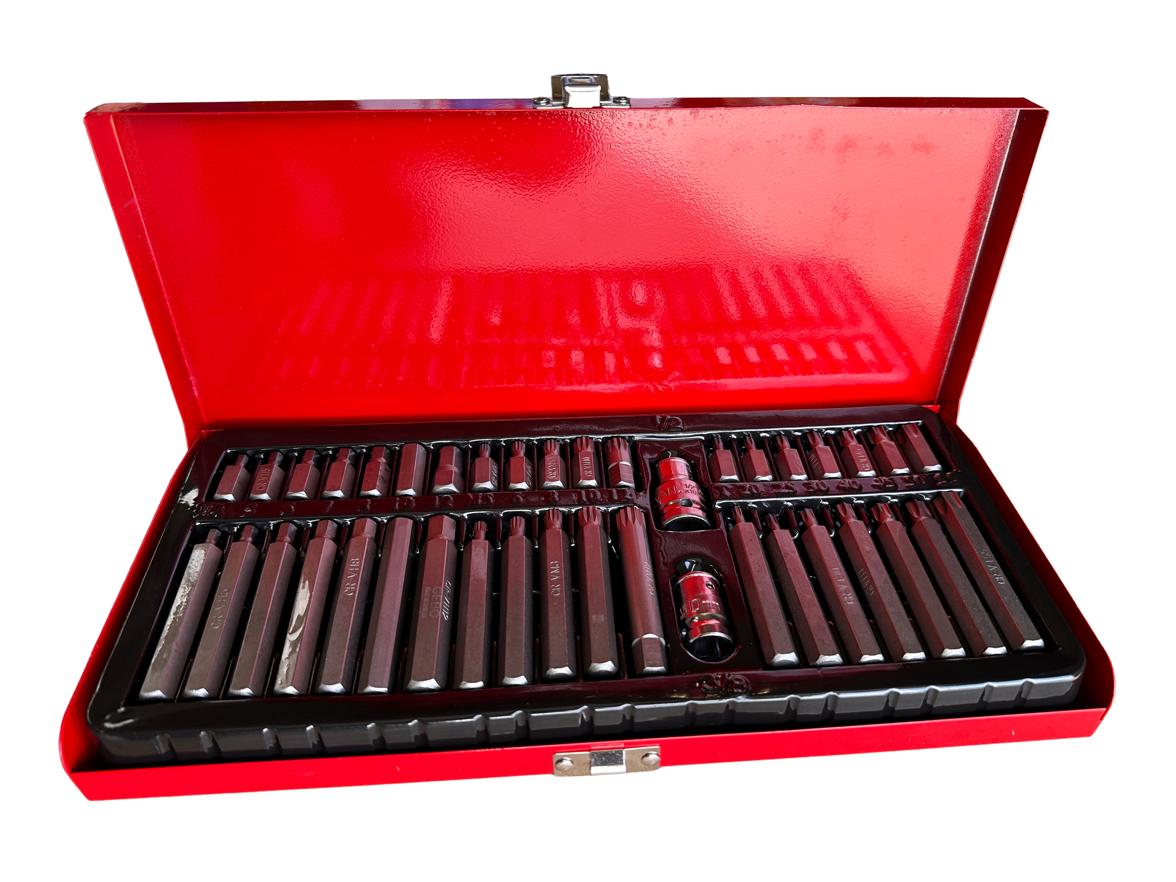 Σετ Μύτες Άλλεν Torx XZN HEX SPLINE Σε Μεταλλική Κασετίνα 40Τμχ GEBO TOOLS