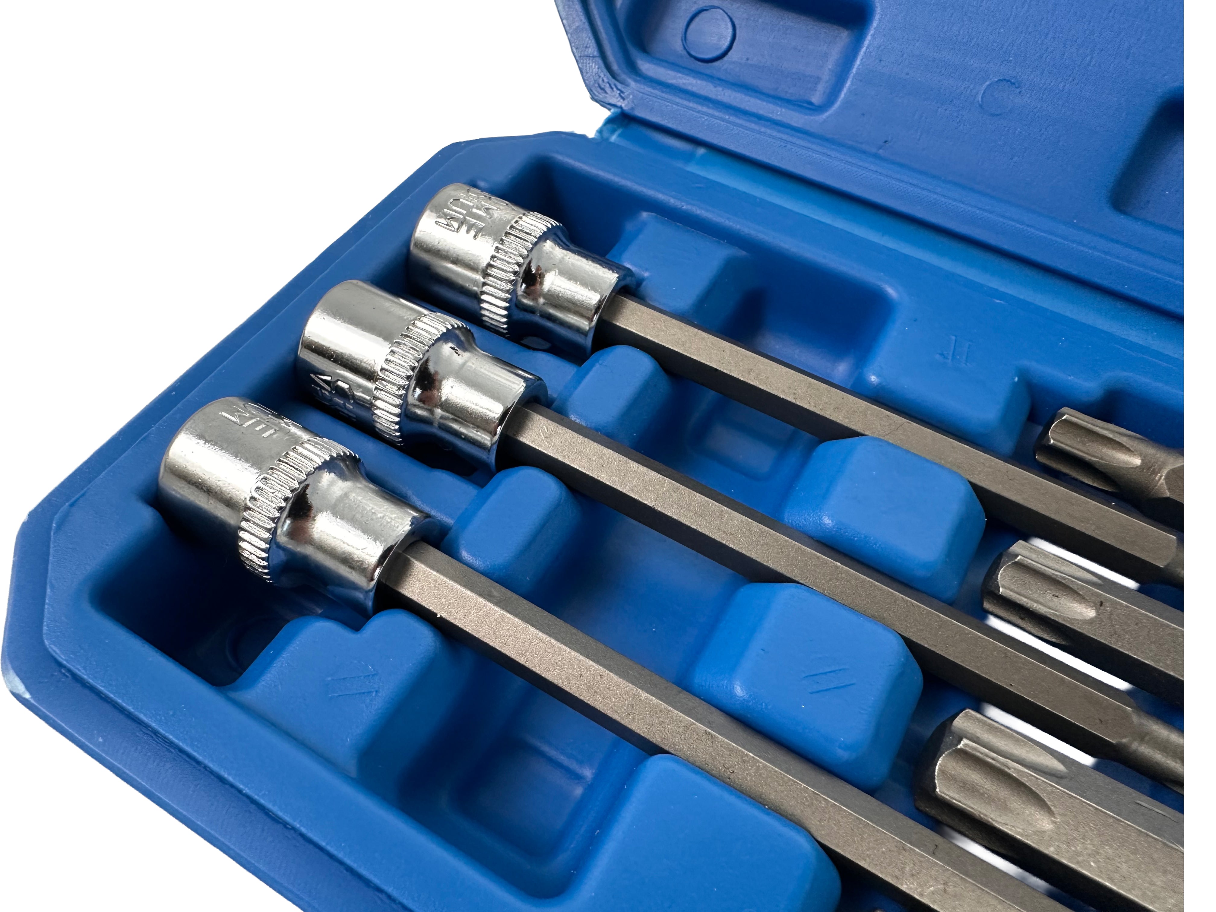 Σετ Μύτες Torx Έξτρα Μακριές 3/8" 7Tμχ GEBO TOOLS