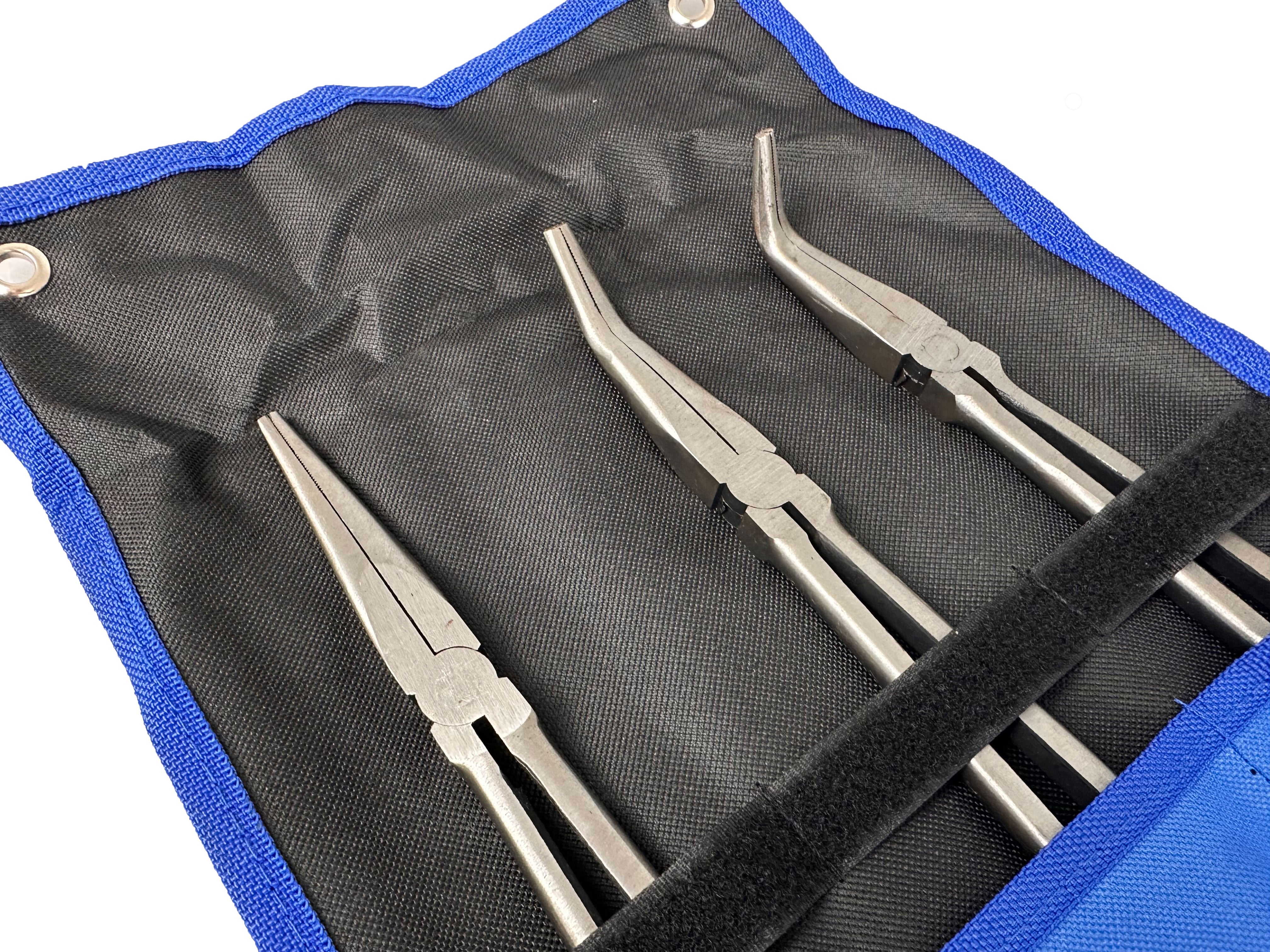 Σετ Μυτοτσίμπιδα Έξτρα Μακριά 400mm 3Τμχ GEBO TOOLS